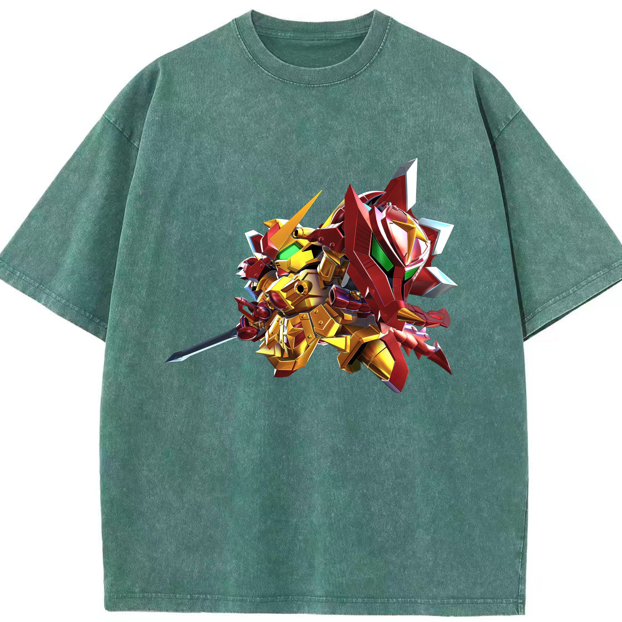 （画像用） 機動戦士ガンダム Mobile Suit Gundam 綿100% ヴィンテージ風 半袖Tシャツ（フロントプリント）